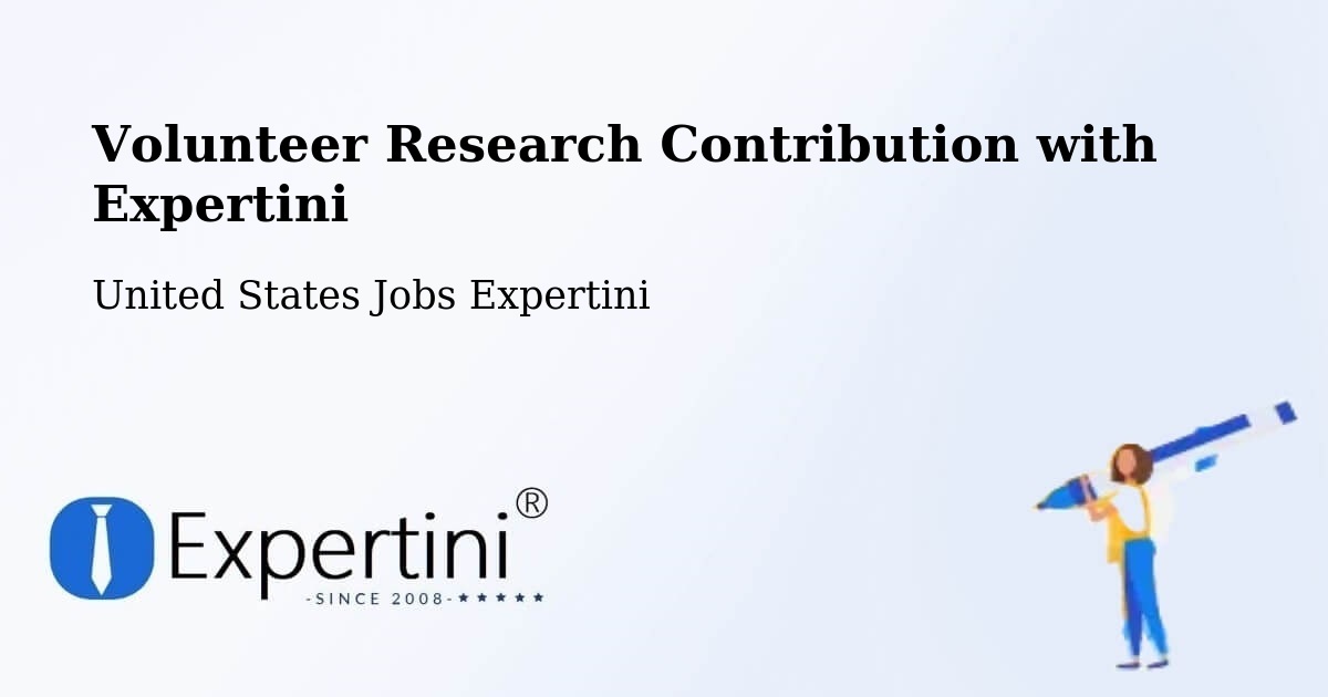 Volunteer Research Contribution Program – Brush - United States Jobs Expertini